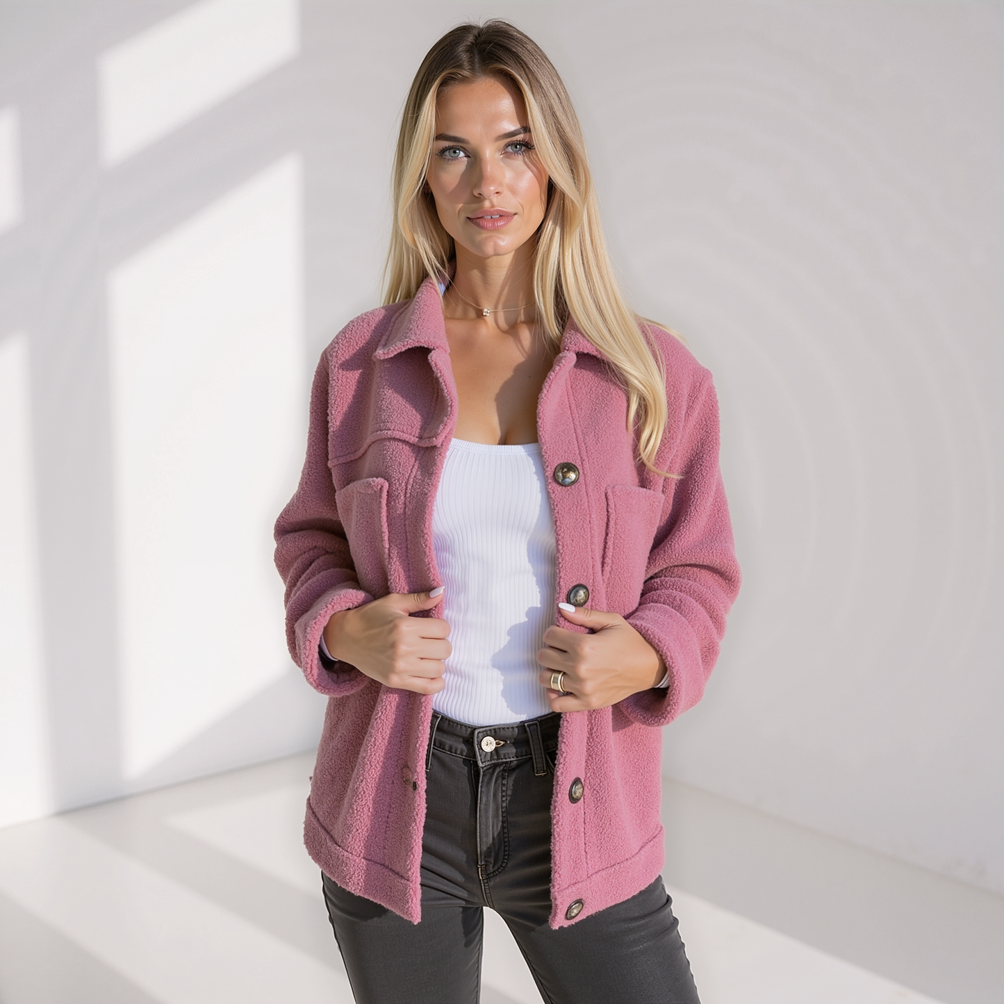 Ella™ | Mjuk Fleece Höstjacka