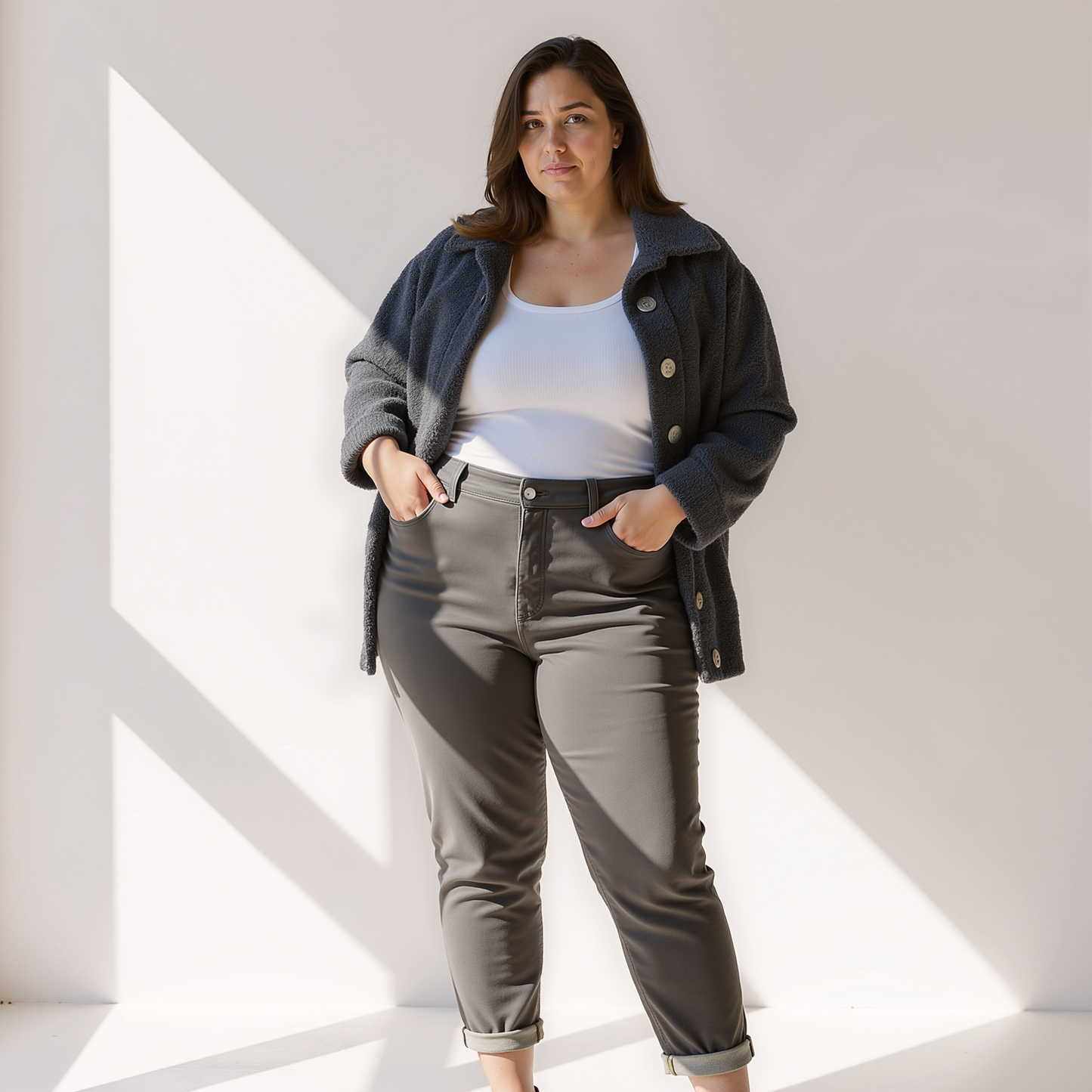 Ella™ | Mjuk Fleece Höstjacka