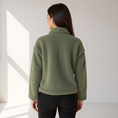 Ella™ | Mjuk Fleece Höstjacka