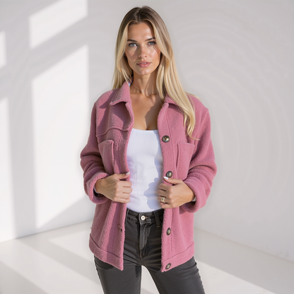 Ella™ | Mjuk Fleece Höstjacka